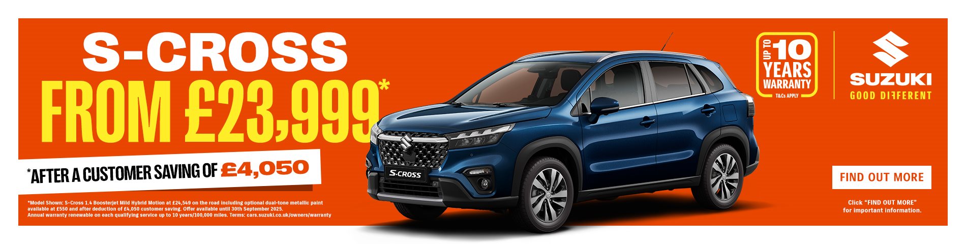 S-Cross Offer